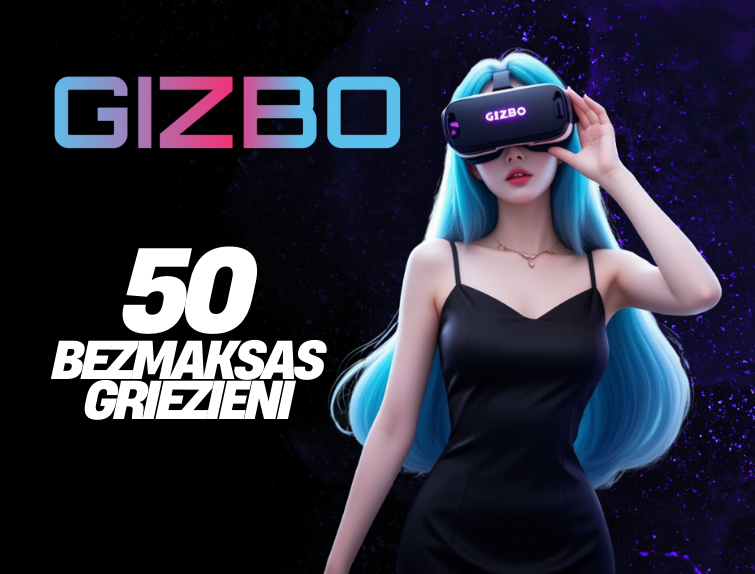 GIZBO KAZINO BEZ IEMAKSAS 50 BEZMAKSAS GRIEZIENI!