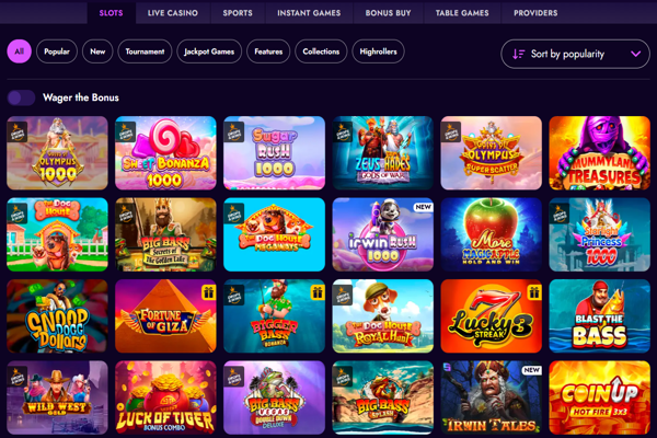 irwin casino bez maksas spēles