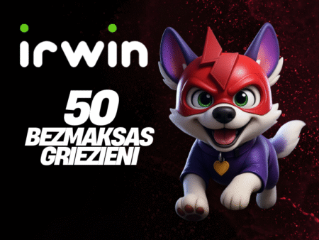 IRWIN KAZINO BEZ IEMAKSAS 50 BEZMAKSAS GRIEZIENI!
