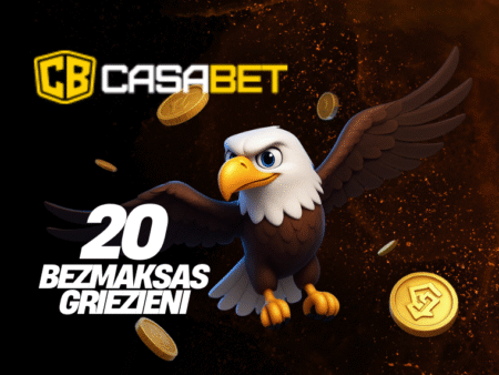 CASABET KAZINO BEZ DEPOZĪTA 20 BEZMAKSAS GRIEZIENI!