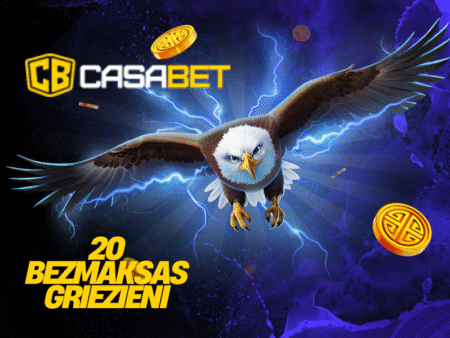 CASABET KAZINO BEZ DEPOZĪTA 20 BEZMAKSAS GRIEZIENI!