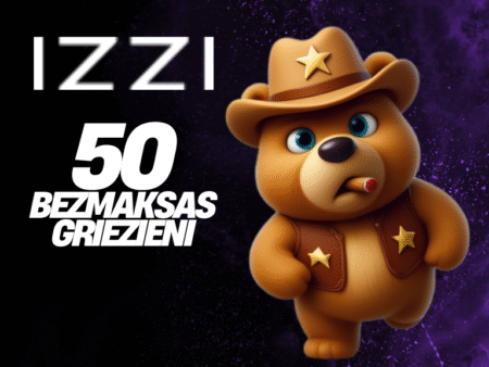 IZZI KAZINO BEZ IEMAKSAS 50 BEZMAKSAS GRIEZIENI!