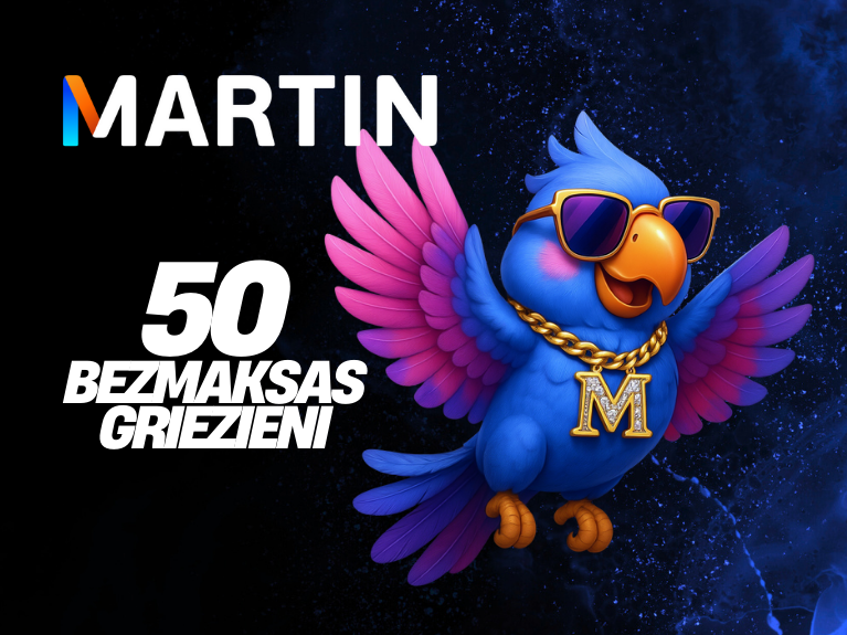 MARTIN KAZINO BEZ IEMAKSAS 50 BEZMAKSAS GRIEZIENI!