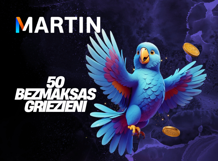 MARTIN KAZINO BEZ IEMAKSAS 50 BEZMAKSAS GRIEZIENI!