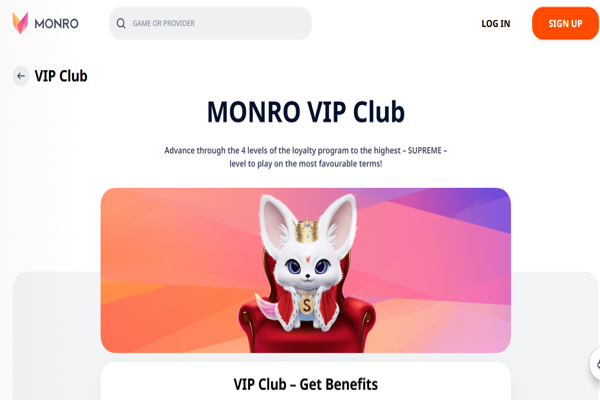 monro casino free spini