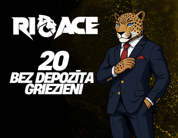 RIOACE KAZINO BEZ DEPOZĪTA 20 BEZMAKSAS GRIEZIENI!