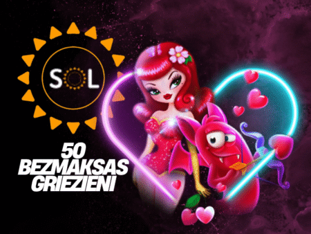 SOL KAZINO BEZ DEPOZĪTA 50 BEZMAKSAS GRIEZIENI!