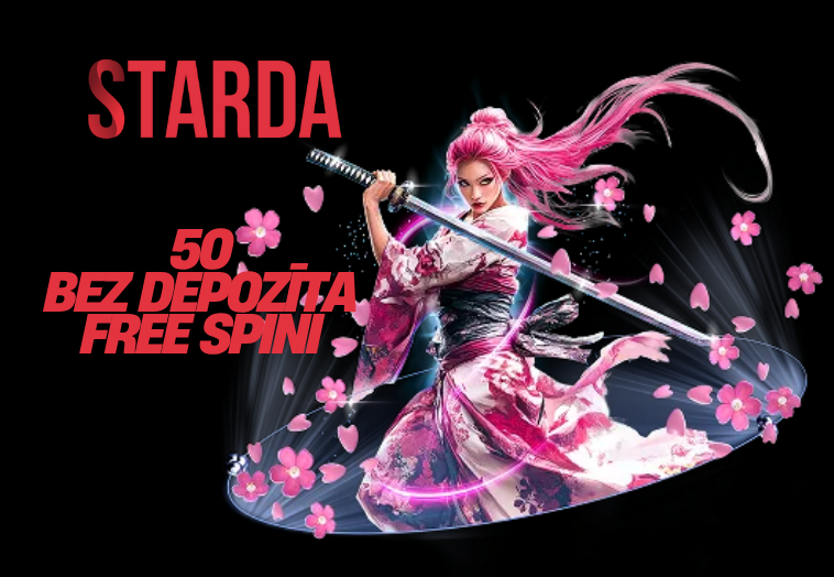 STARDA KAZINO BEZ DEPOZĪTA 50 BEZMAKSAS GRIEZIENI!