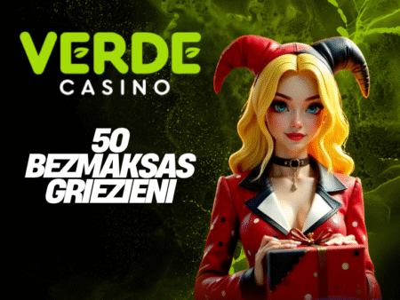 VERDE KAZINO BEZ DEPOZĪTA 50 BEZMAKSAS GRIEZIENI!
