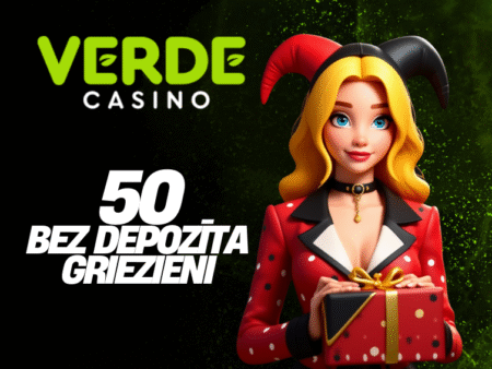 VERDE KAZINO BEZ DEPOZĪTA 50 BEZMAKSAS GRIEZIENI!