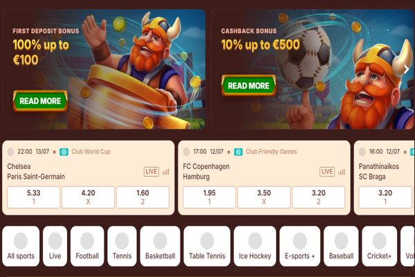 vikingluck bonusi