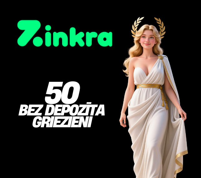 ZINKRA KAZINO BEZ IEMAKSAS 50 BEZMAKSAS GRIEZIENI!