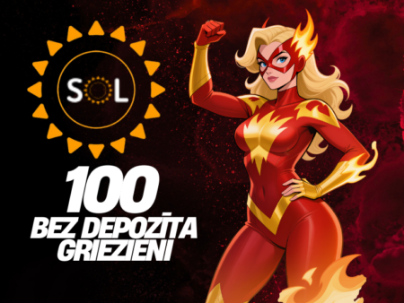 SOL KAZINO BEZ DEPOZĪTA 100 BEZMAKSAS GRIEZIENI!